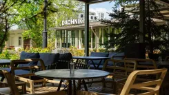 Летние завтраки на веранде в Dachniki.
